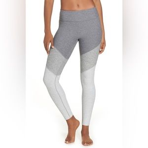 Outdoor Voices Springs Ankle Leggings Gray and White Color Block Size Small